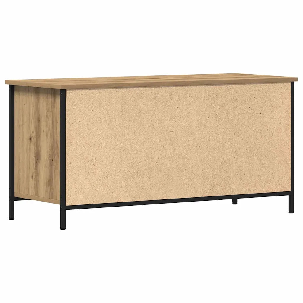 Mobile TV rovere artigianale 100 x 40 x 50 cm Legno multistrato 862140