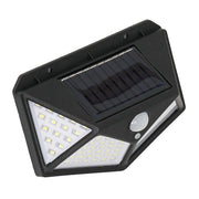 Applique solare LED 3W 4000K con sensore nera IP44 Eko-Light