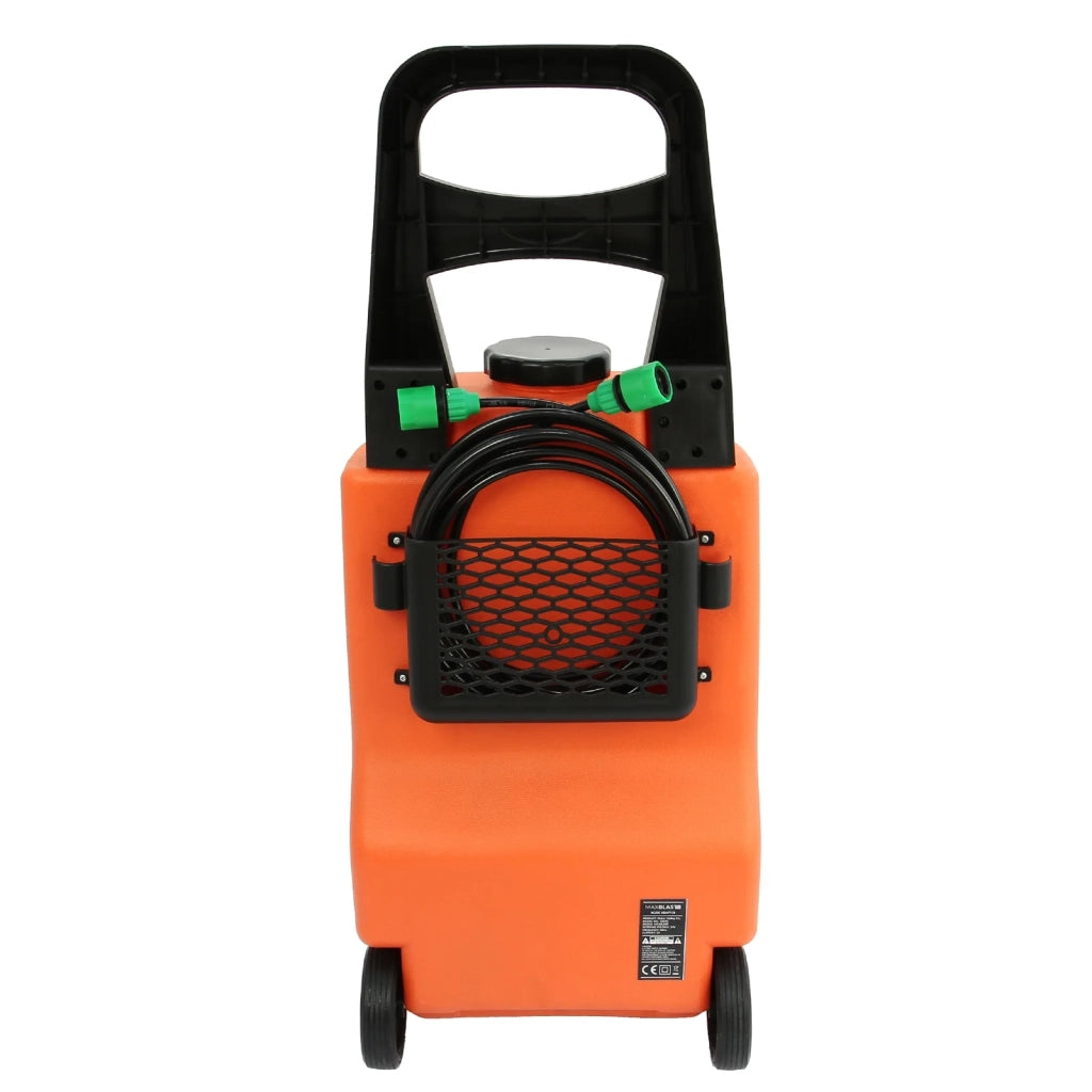 Carrello Per Trasporto Acqua 30 litri, Asta Telescopica 9,1 metri & Accessori