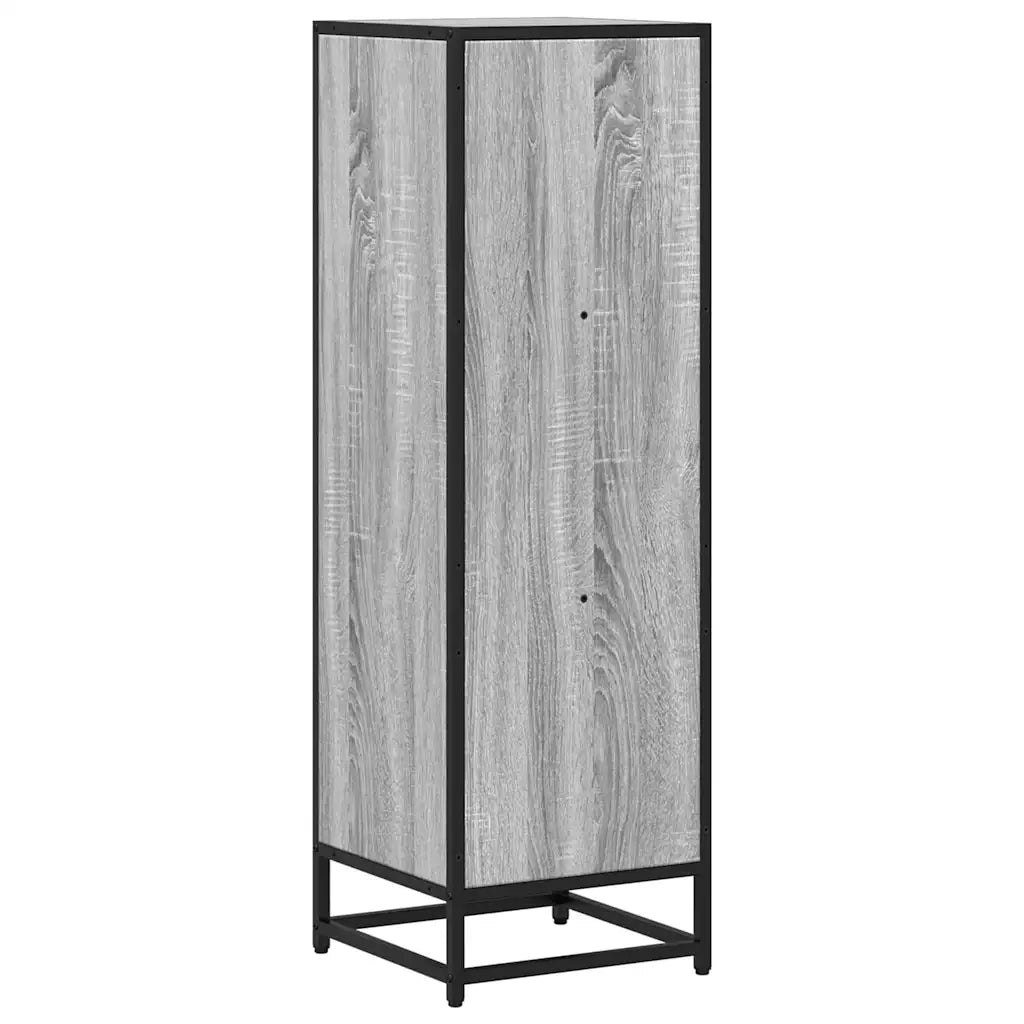Libreria Grigio Sonoma 33,5x33x107,5 cm in Legno Multistrato 849157