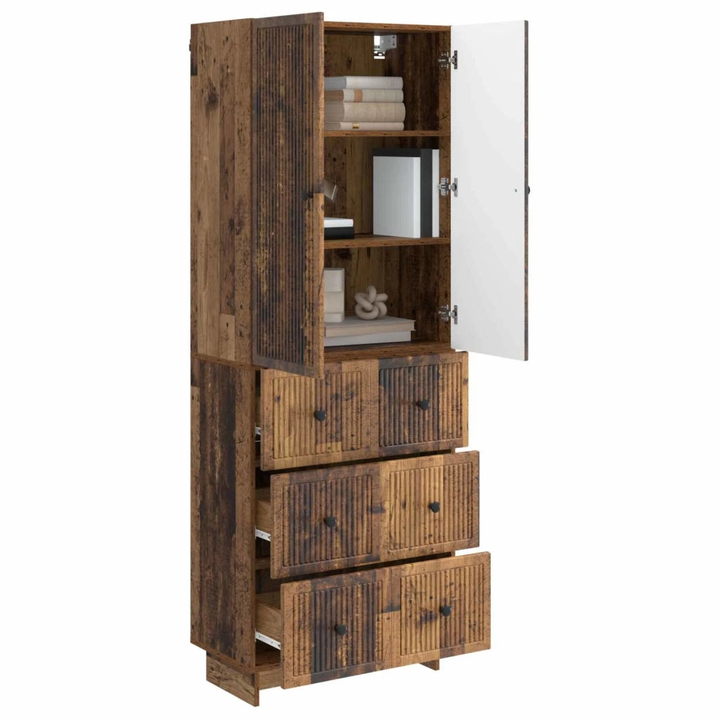 Set di armadi 2 pcs 66 x 34,5 x 90 cm Legno ingegnerizzato 3416383