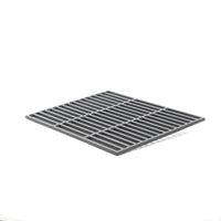 Griglia rettangolare in ghisa 45 x 35 cm per barbecue a carbone e a gas