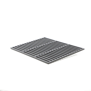 Griglia rettangolare in ghisa 45 x 35 cm per barbecue a carbone e a gas