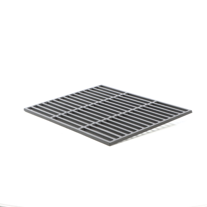 Griglia rettangolare in ghisa 45 x 35 cm per barbecue a carbone e a gas