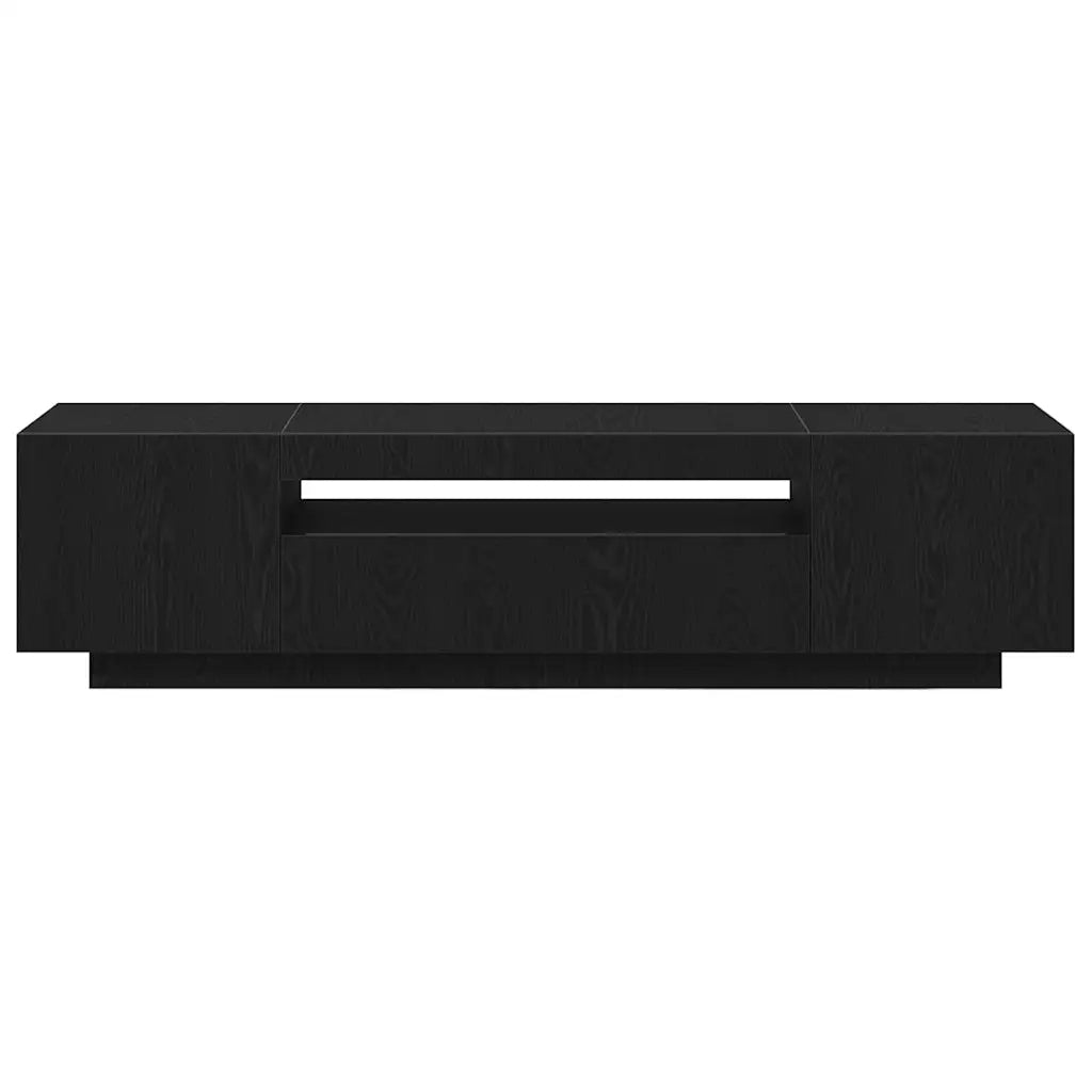 Mobile TV Nero 160 x 35 x 40 cm Legno multistrato 861103