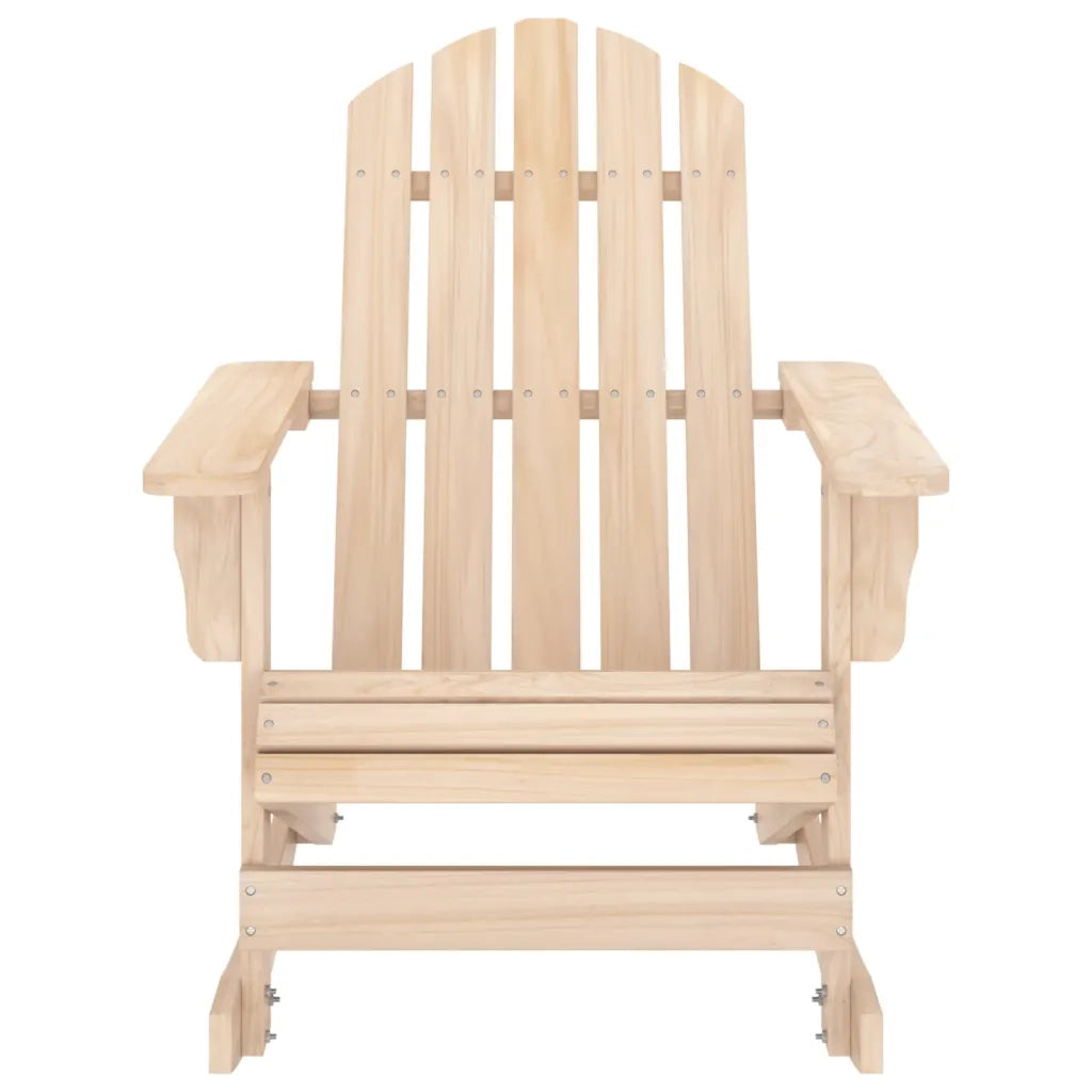 Sedia a Dondolo da Giardino Adirondack in Massello di Abete  cod mxl 20699