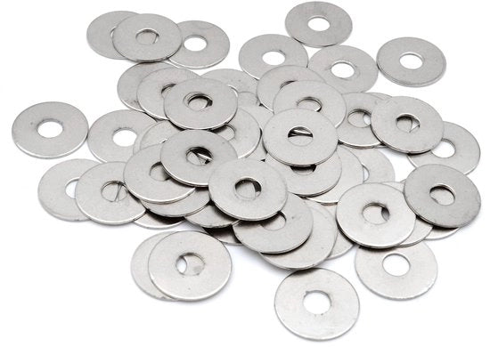 Ferriture a distanza - Verniciato - Ø 5,0 mm - 50 pezzi - Ideale per fissare e combinare - Adatto a diverse applicazioni