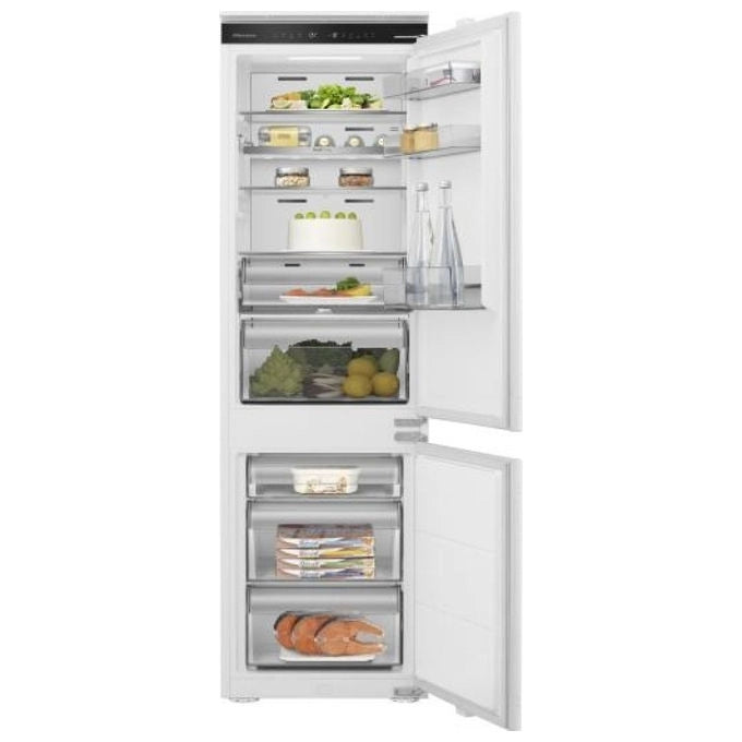 Hisense frigorifero combinato da incasso MBI54370E, 377 L, total no frost, freezer basso, wi-fi, classe D