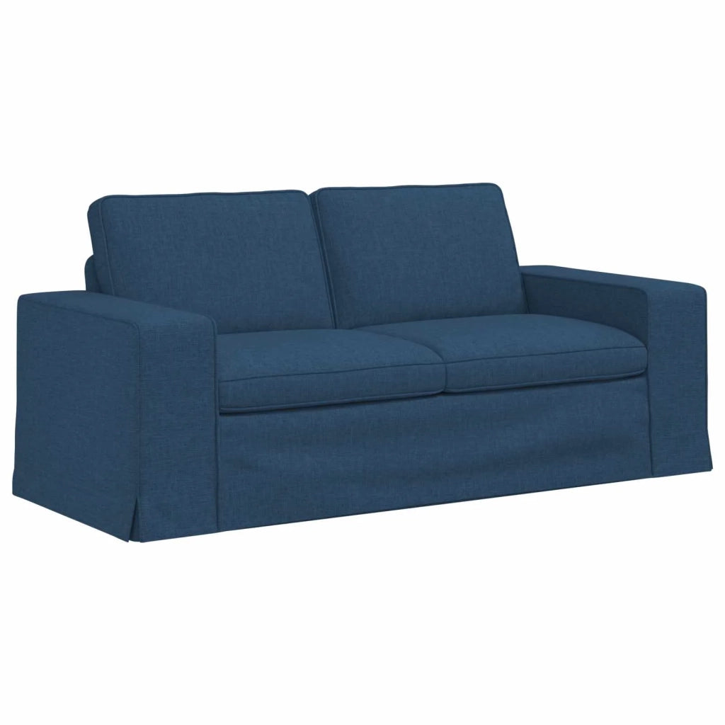 Divano | Divano da soggiorno | Sofa Blu 182 x 80 x 82 cm Tessuto