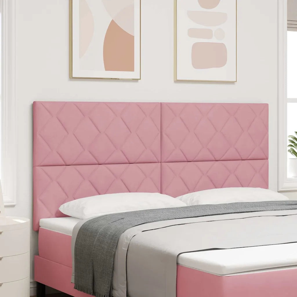 Testiera LED Rosa 180 cm Velluto 3338552