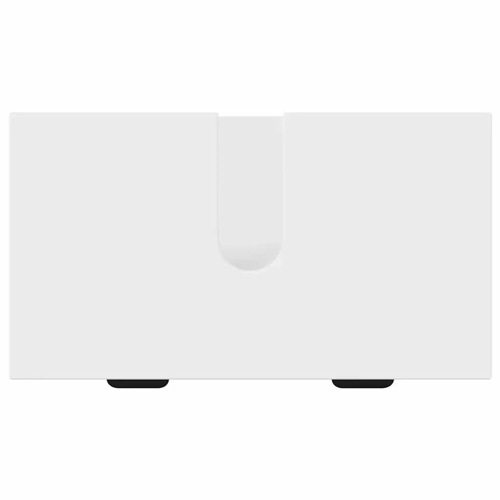Set di mobili per il bagno con cassetto con porta 2 pcs Bianco