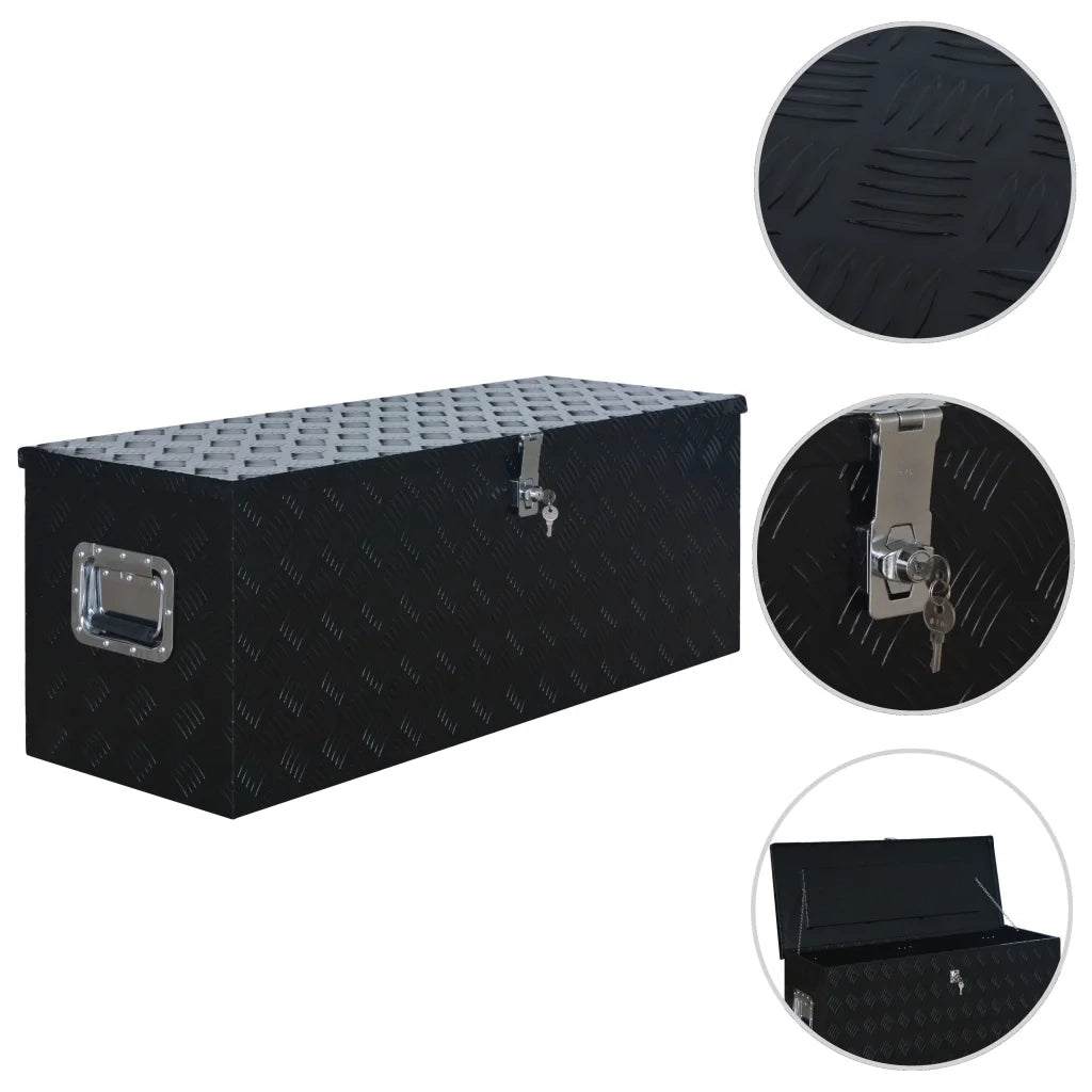 Scatola in Alluminio 1085x370x400 mm Neracod mxl 127524