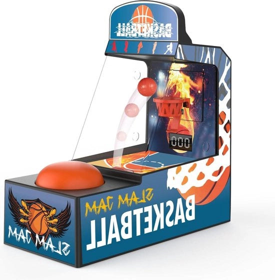 Tavolo da Gioco di Basket Indoor per Ufficio - Gioco da Sala di Basket per Bambini e Adulti - Ideale Regalo per Ragazzi