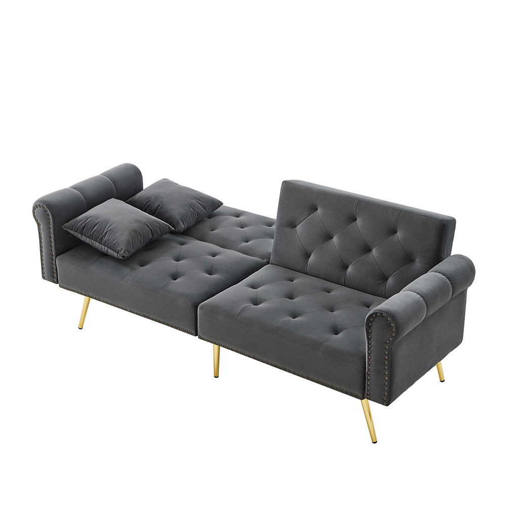 Divano letto 2 posti - Xylo - regolabile, compatto, per spazi piccoli