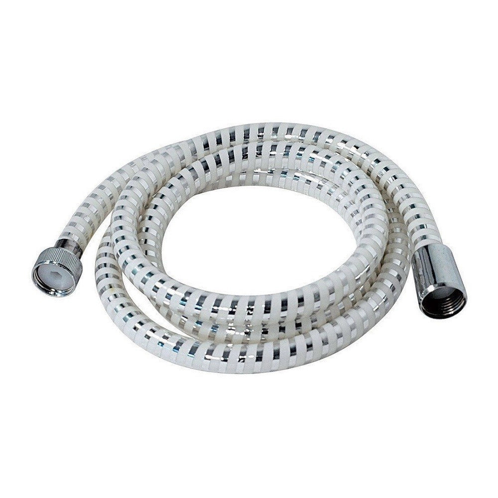 Trade Shop - Laccio Tubo Flessibile Doccia Biflex Cromo Universale Lunghezza 1,8 Metri 69225 -