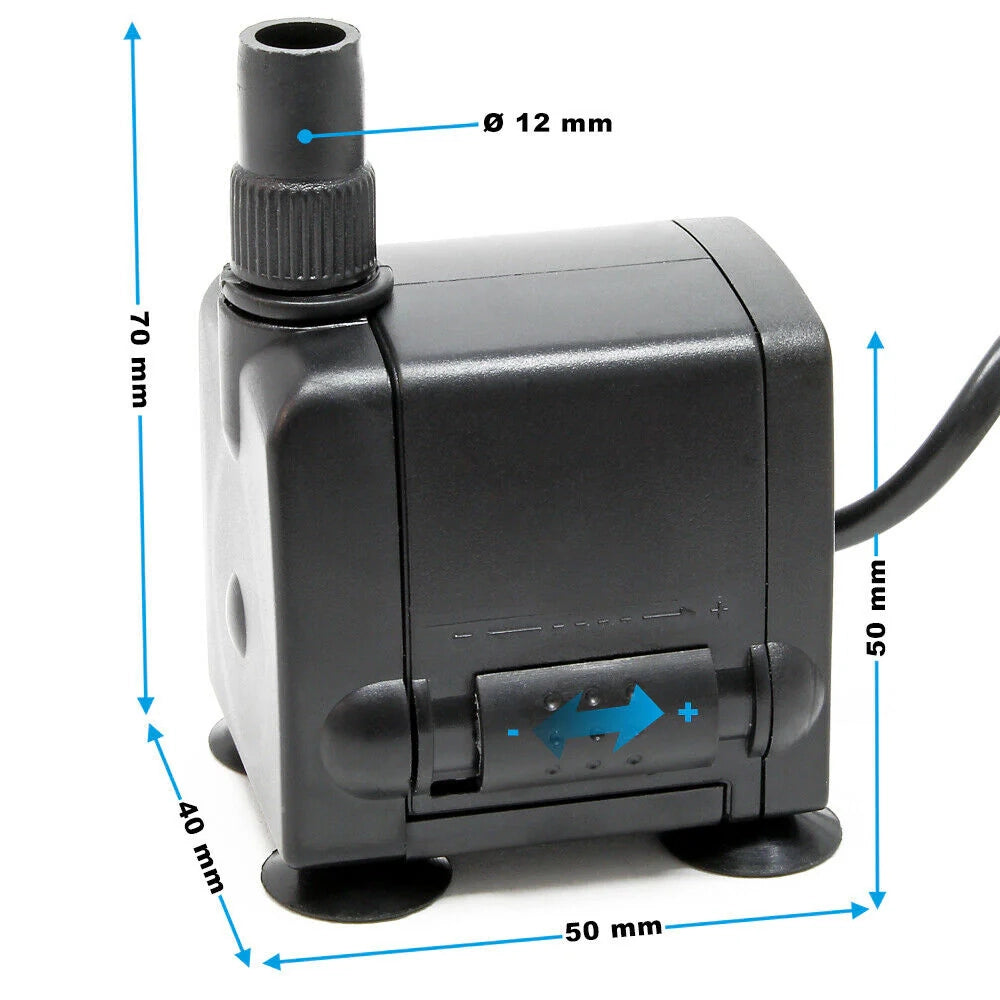 Pompa per acquario 350l/h 5 watt pompa aria filtro 16_0002422