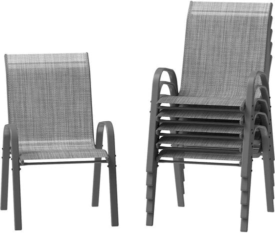 Stoili da Giardino - Stoili da Giardino Stivale - Stoili da Giardino in Alluminio - 6 Pezzi - Comfortevoli - Asciugano velocemente - Respirano - Grigio - fino a 150kg