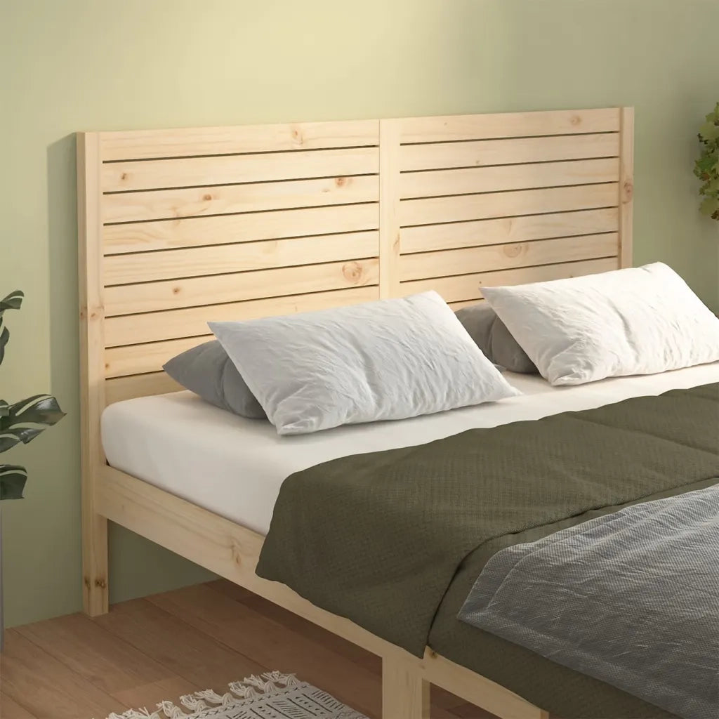 Testiera | Testata per Letto 166x4x100 cm in Legno Massello di Pino