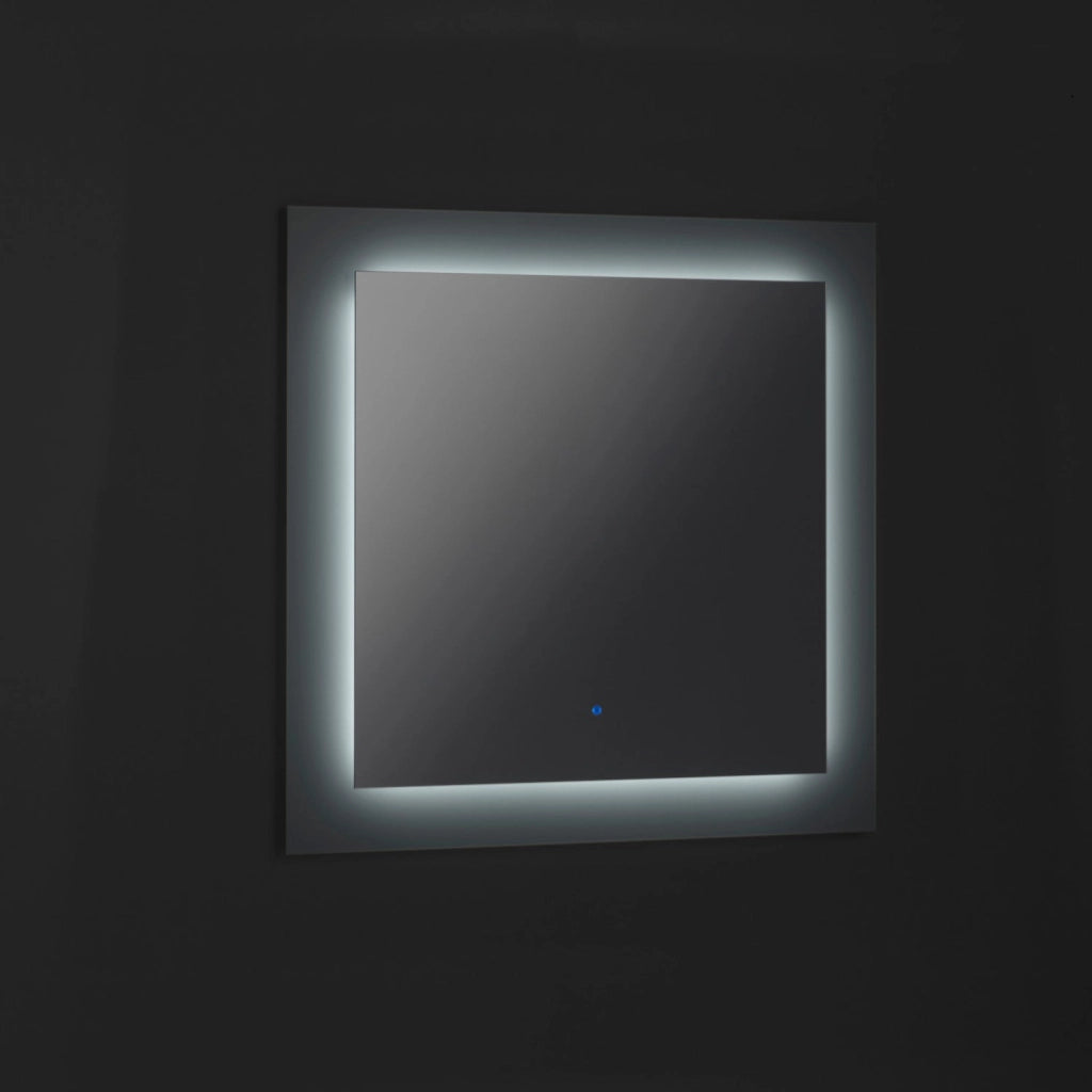 Specchio con Lampada a LED in 90x3x90cm TFT Sunset Bianco