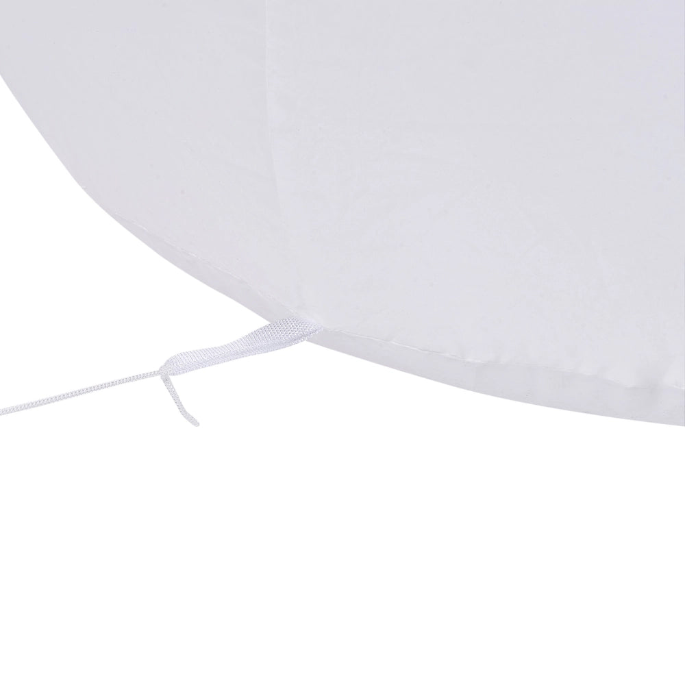 Decorazione da Esterno Natalizia Orso Polare Gonfiabile con Luci LED 160 cm Bianco
