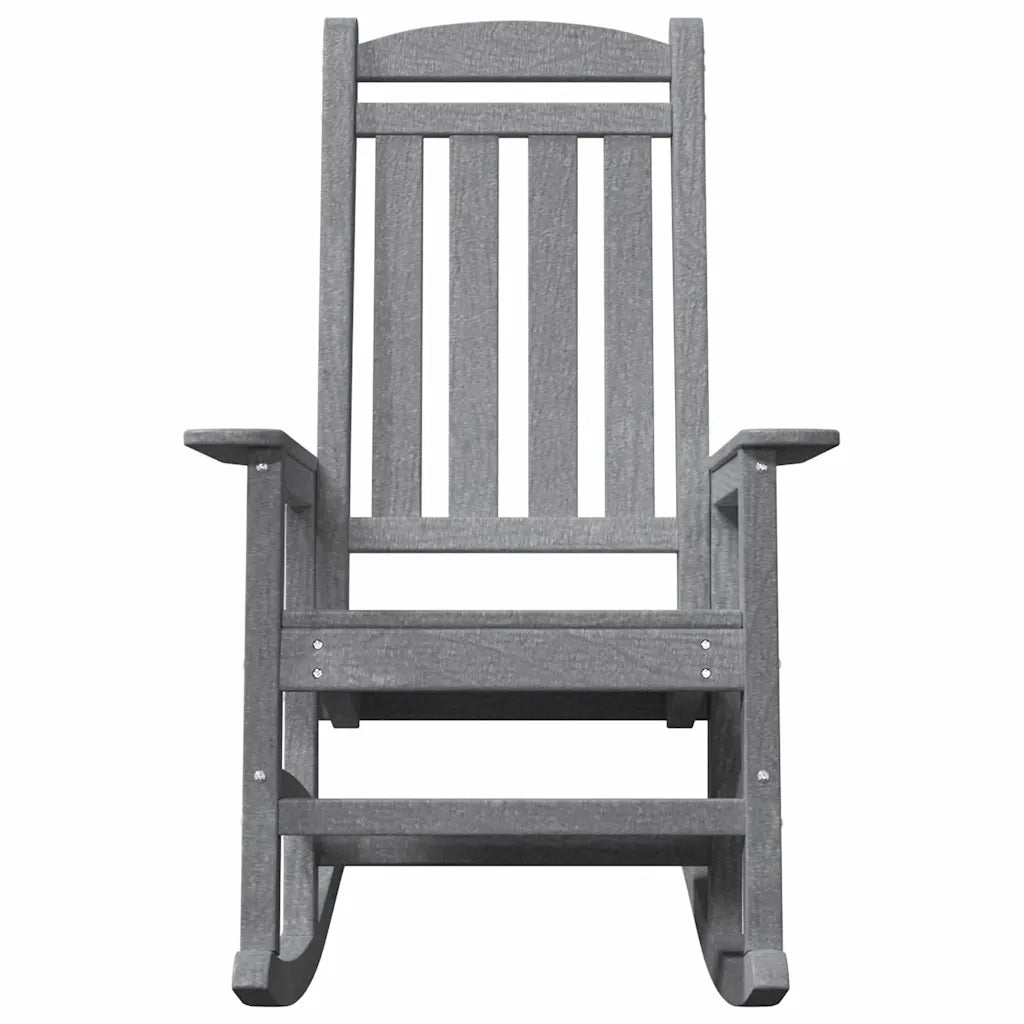 Sedia a dondolo 2 pcs Grigio chiaro 92 x 70 x 108 cm 3335813