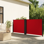 Tendada Sole Laterale Retrattile Rossa 100x600 cmcod mxl 115877