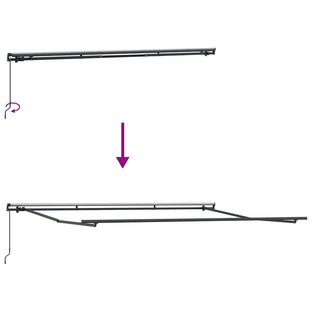 Tenda da Sole Retrattile Manuale BordÃ² 400x300 cm