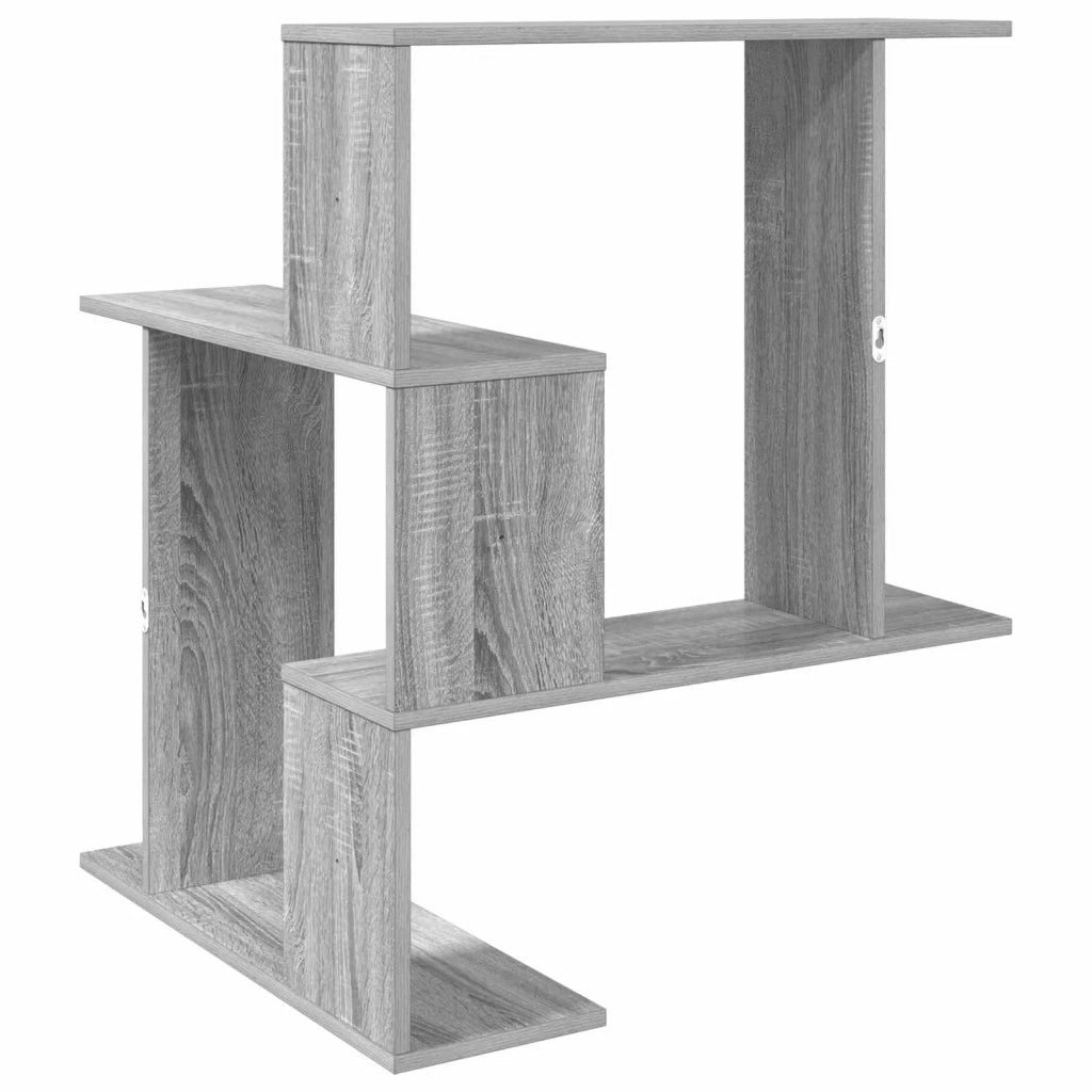 Scaffale da parete Sonoma grigio 67 x 67 x 87 cm 8012225