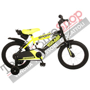 Bicicletta Bambino Movimento a Sfera Volare Sportivo 16"-Giallo