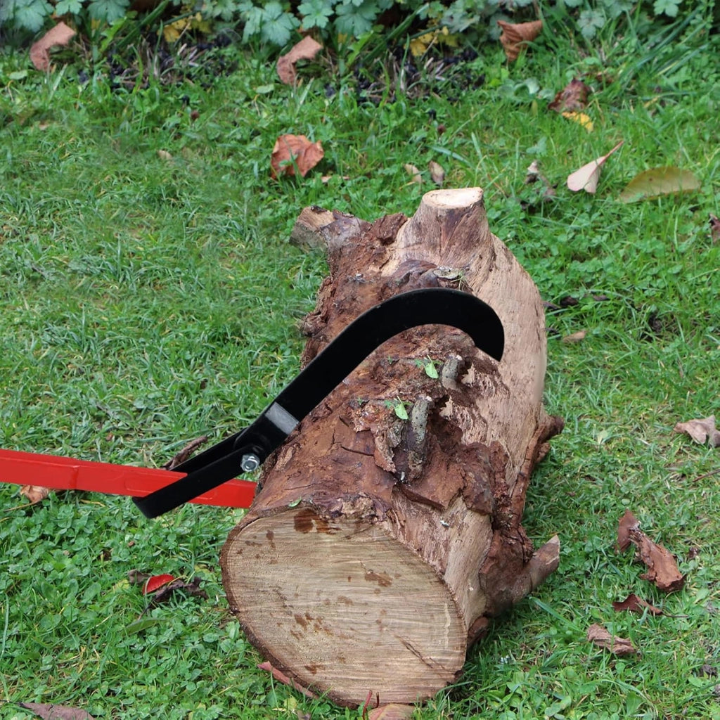Sollevatore a cascata, 130 cm, forgiato con gancio reversibile e impugnatura antiscivolo, supporto per caduta in acciaio