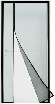 Maggente magnetico per porta - maggente porta finestra con apertura laterale per porte con maniglione - maggente magnetico per porte e finestre con letto a una piazza, potente, magnete (95 x 215 cm, nero)