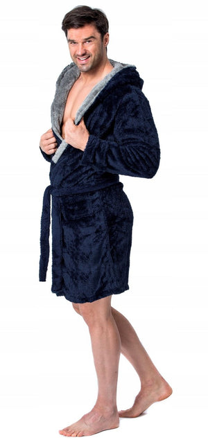 Accappatoio Jordan Navy-grey L