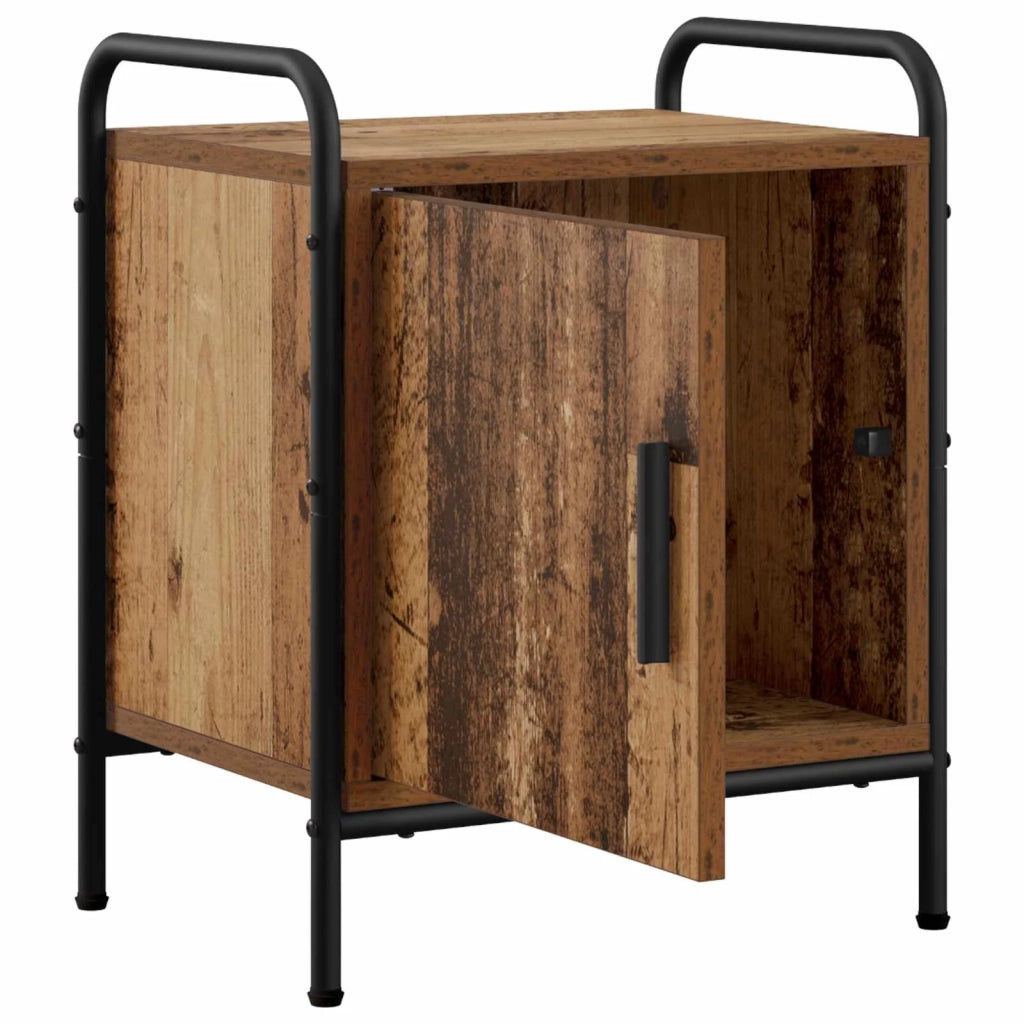 Armadio da Notte Legno antico 40 x 30 x 50 cm 8013526