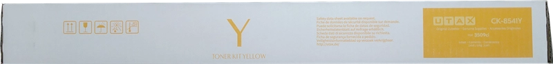 ORIGINAL Utax toner giallo CK-8541Y 1T0C2LAUT0 ~20000 Seiten