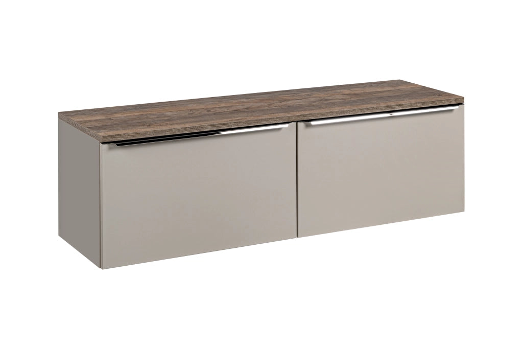 Set mobili bagno 160 cm con piano Santa Fe Taupe 160 cm
