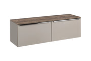 Set mobili bagno 160 cm con piano Santa Fe Taupe 160 cm
