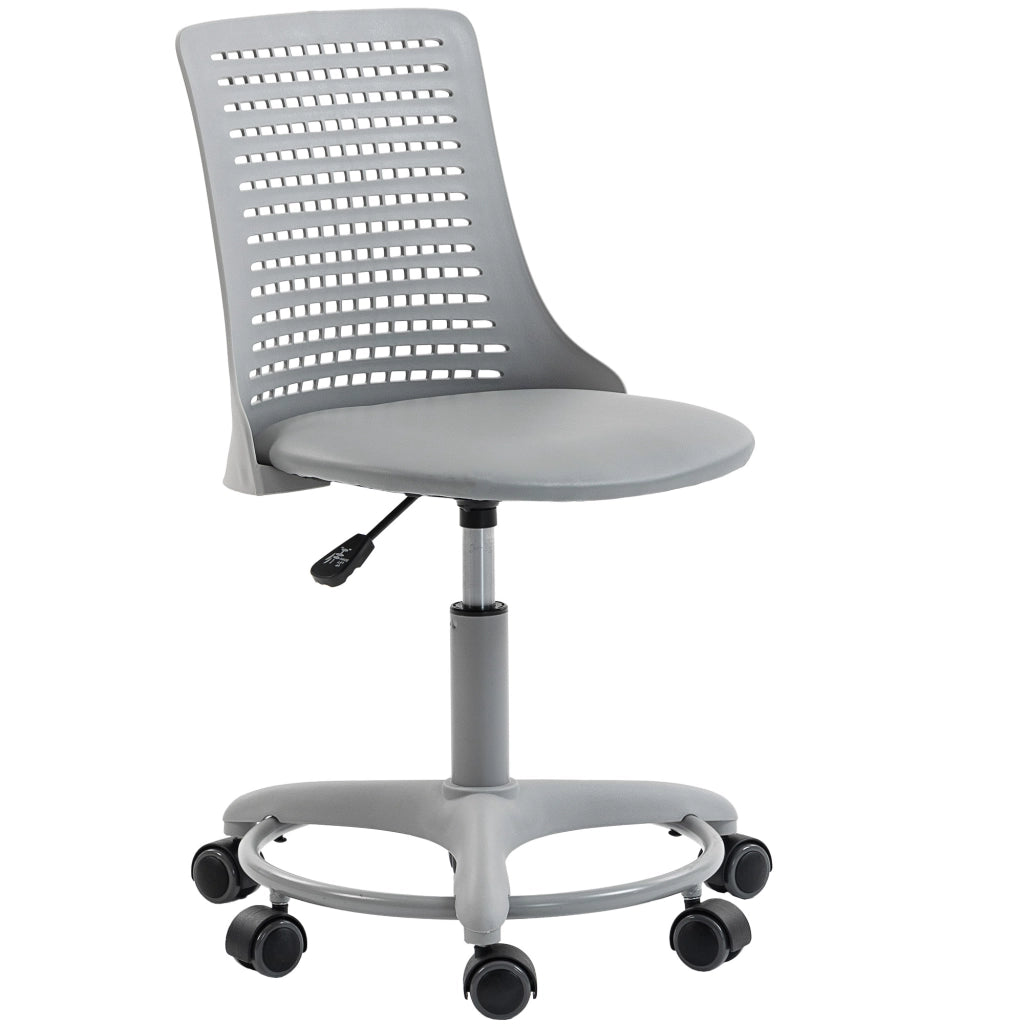 Sedia da Ufficio Girevole con Schienale ¨C Zephmum ¨C Grigio
