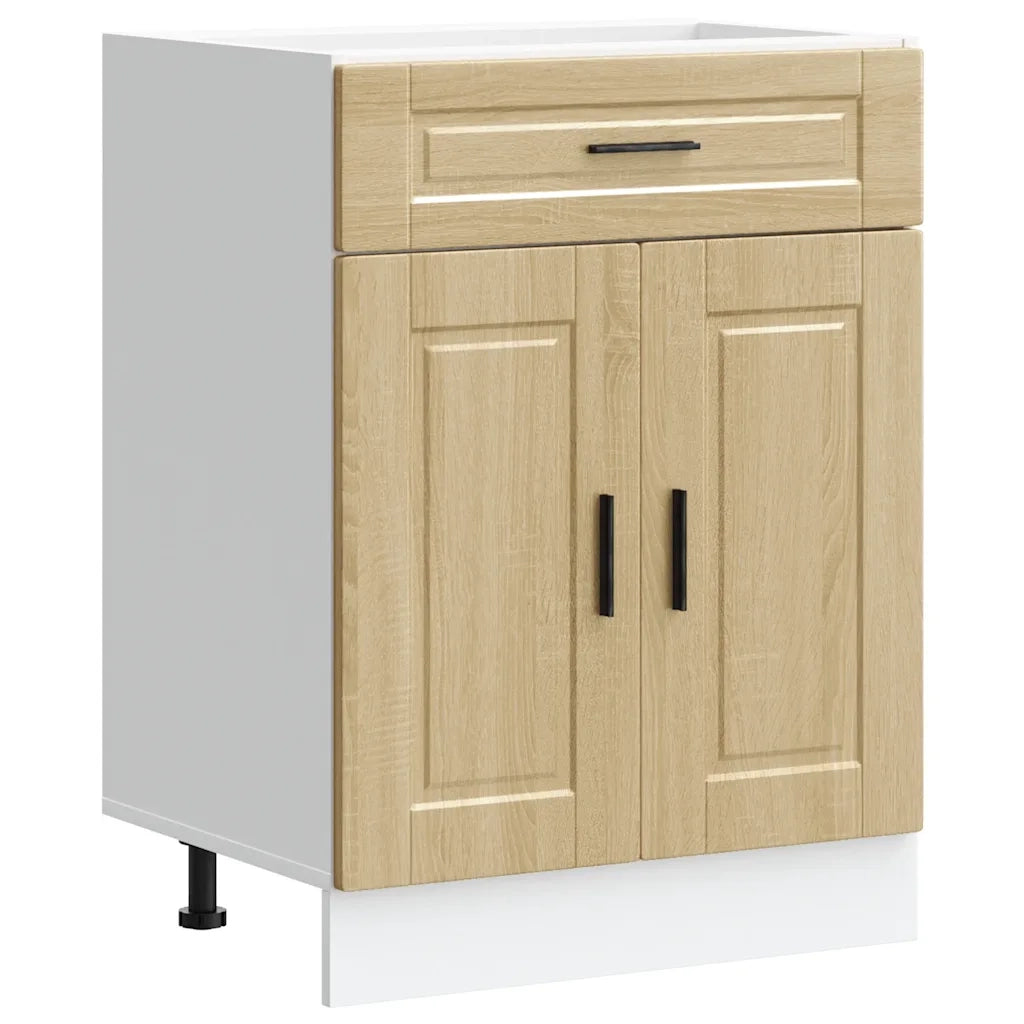 Base da Cucina Porto Rovere Sonoma in Legno Multistrato 853970