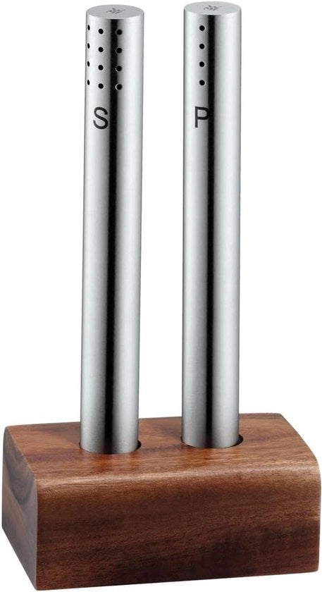 Strooier per Pepe e Sale in Cromargan Acciaio Inox con Legno di Acacia
Incluso Cestello
Compatibile con Lavastoviglie
Modello: 
Mat: Cromargan Acciaio Inox
Materiale del manico: Acaciahout
Materiali: Cromargan Acciaio Inox
Compatibilità: Vaatwasmachine