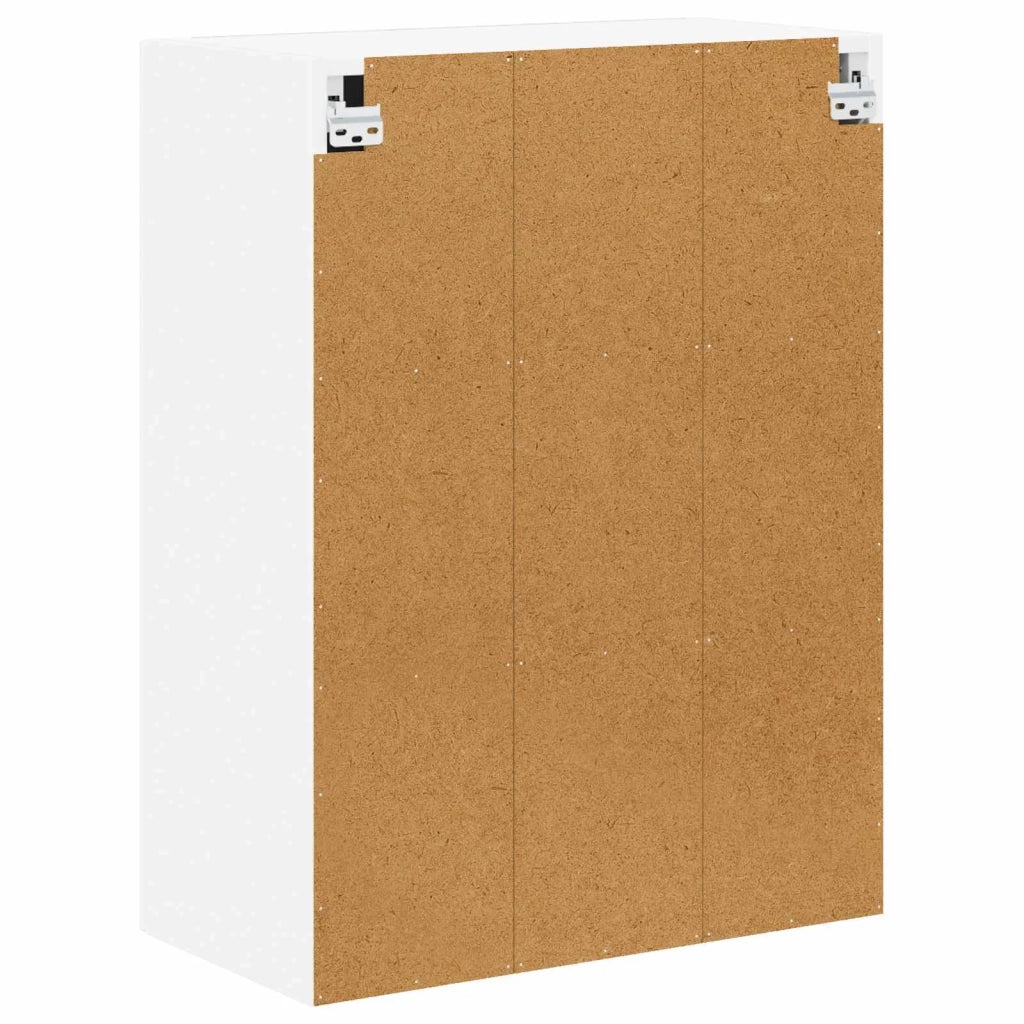Mobile in vetro da parete LUCCA Bianco 60 x 31 x 80 cm 885085