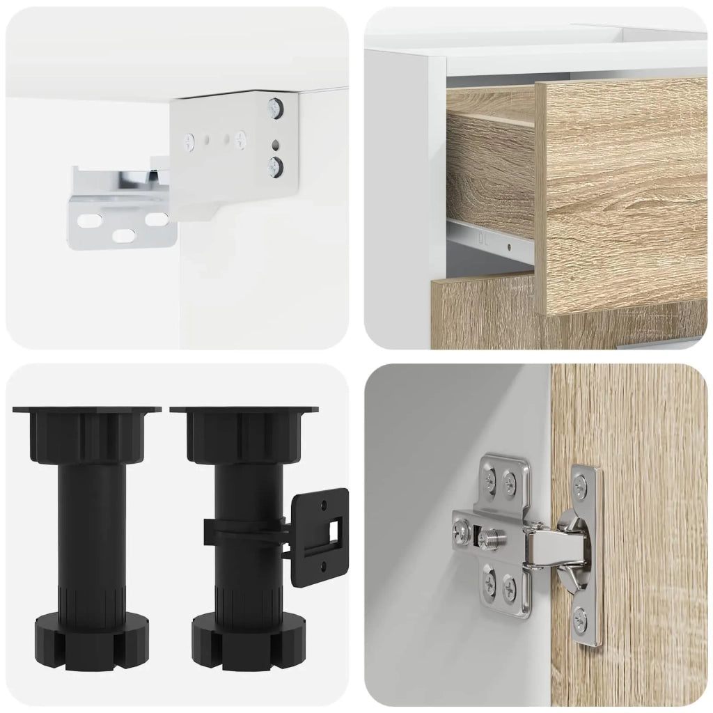 Unità Cucina LYON 5 pcs Rovere Sonoma Legno ingegnerizzato 3438221