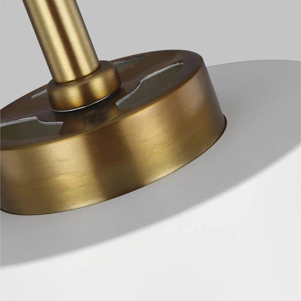 Lampada a sospensione Feiss Carter ottone bianco E27
