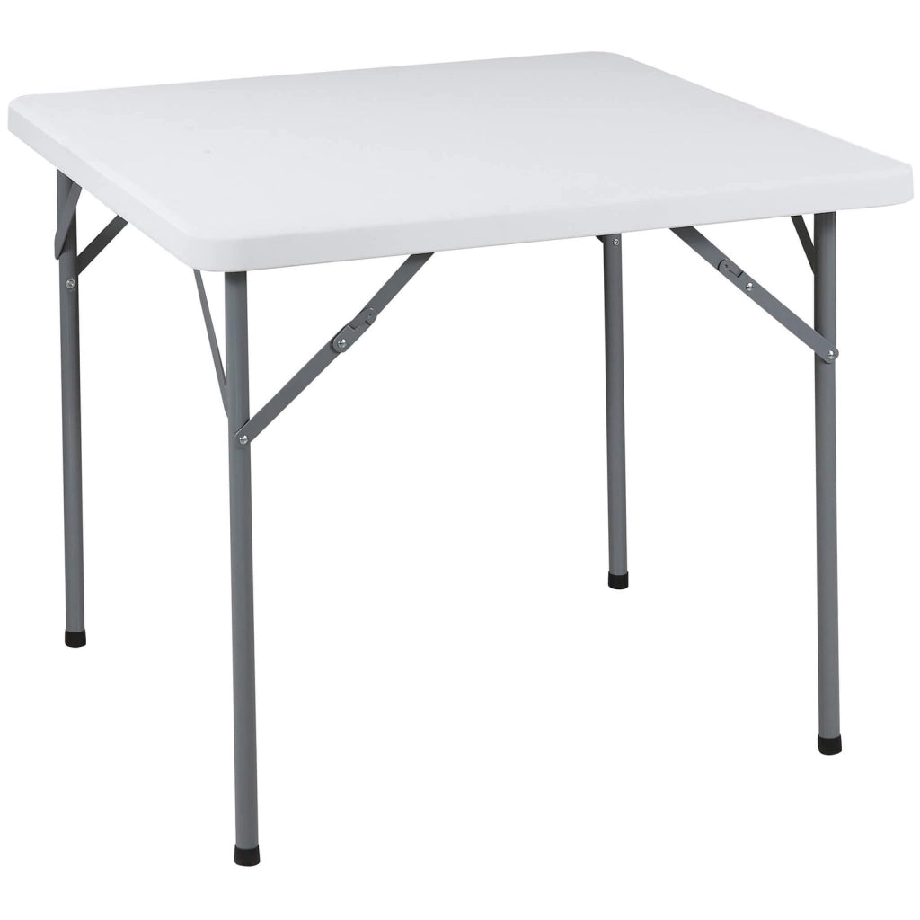 Tavolo catering 90 in Acciaio Plastica cm 86x86x74 - MARSHALL
