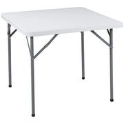 Tavolo catering 90 in Acciaio Plastica cm 86x86x74 - MARSHALL