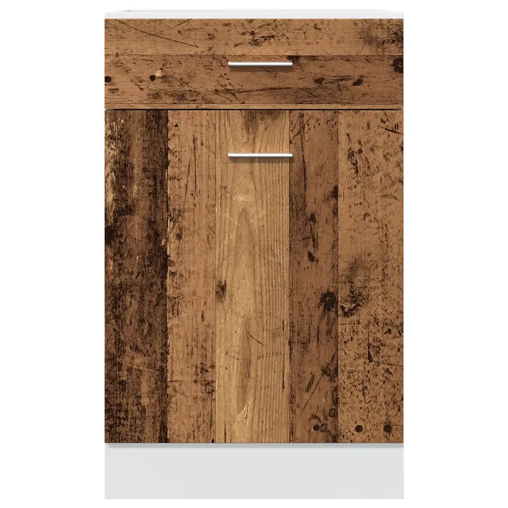 Mobile con Cassetto “Lyon” Legno Antico 50x46x81,5cm 856086