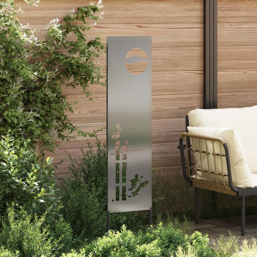 Schermo per privacy in giardino Traforo Argento 32 x 140 cm CFW3904776