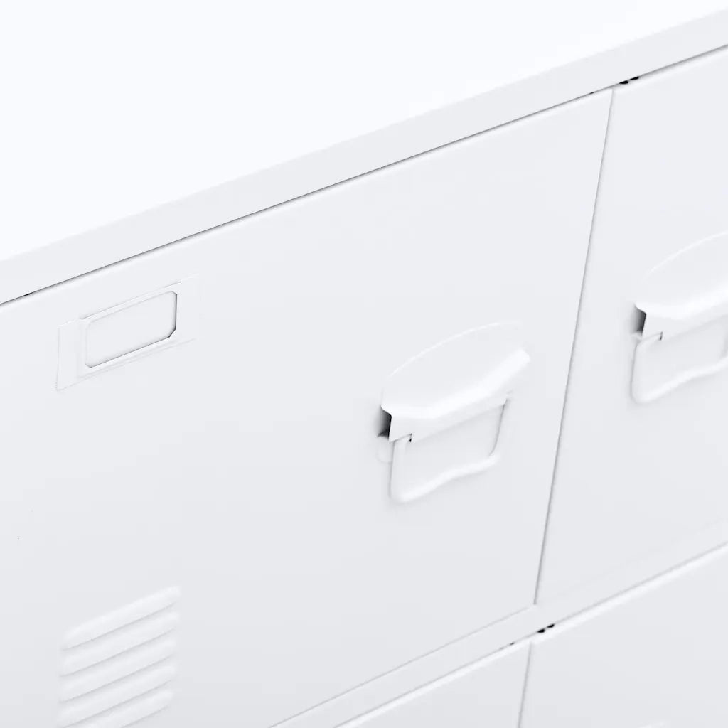 Armadio Classificatore Industriale Bianco 75x40x80 cm Acciaio CFW5584748