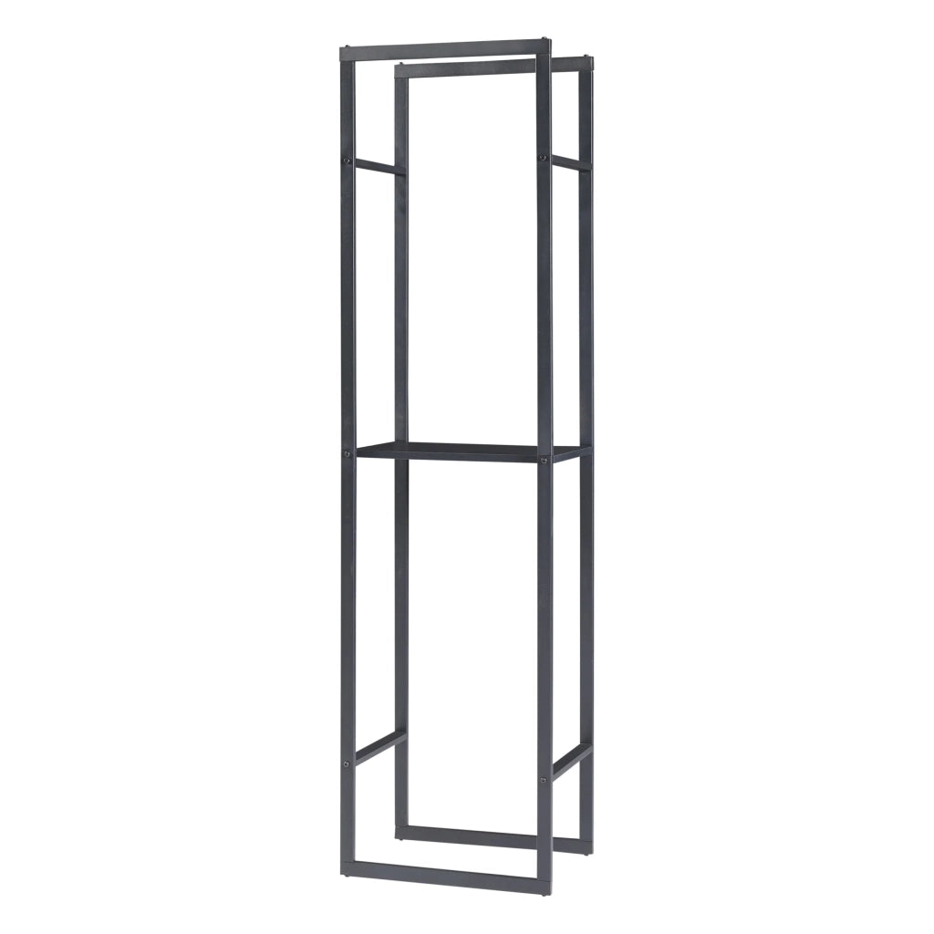 Portalegna da interno 170 x 45 x 30 cm nero 03_0010493