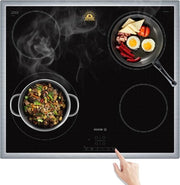 Mattezza magnetica multifunzionale trasparente in silicone - 52 x 78 cm - protezione da graffi per piano cottura