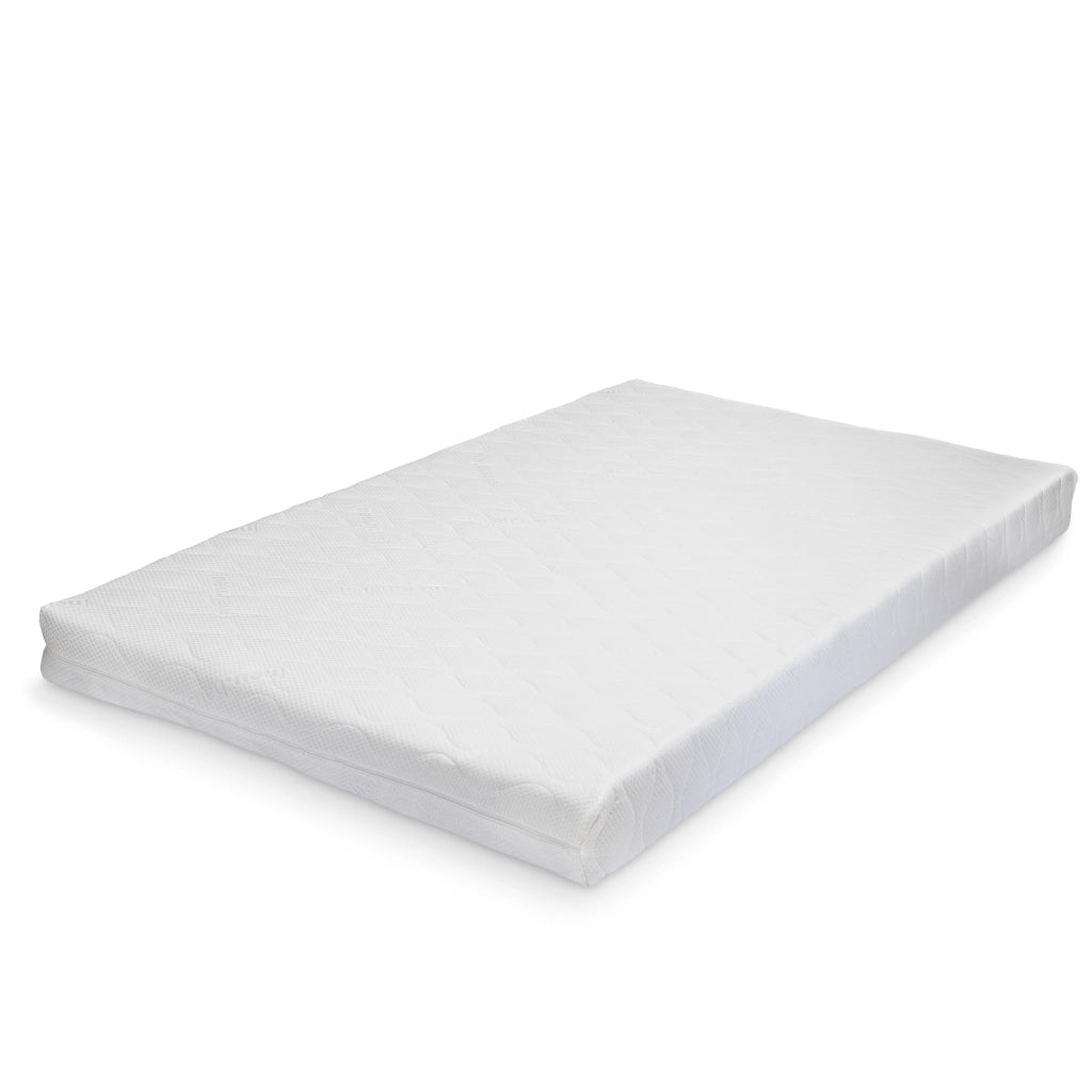 Letto Francese Trerunta con Materasso 140x200 cm Acciaio Nero [en.casa]